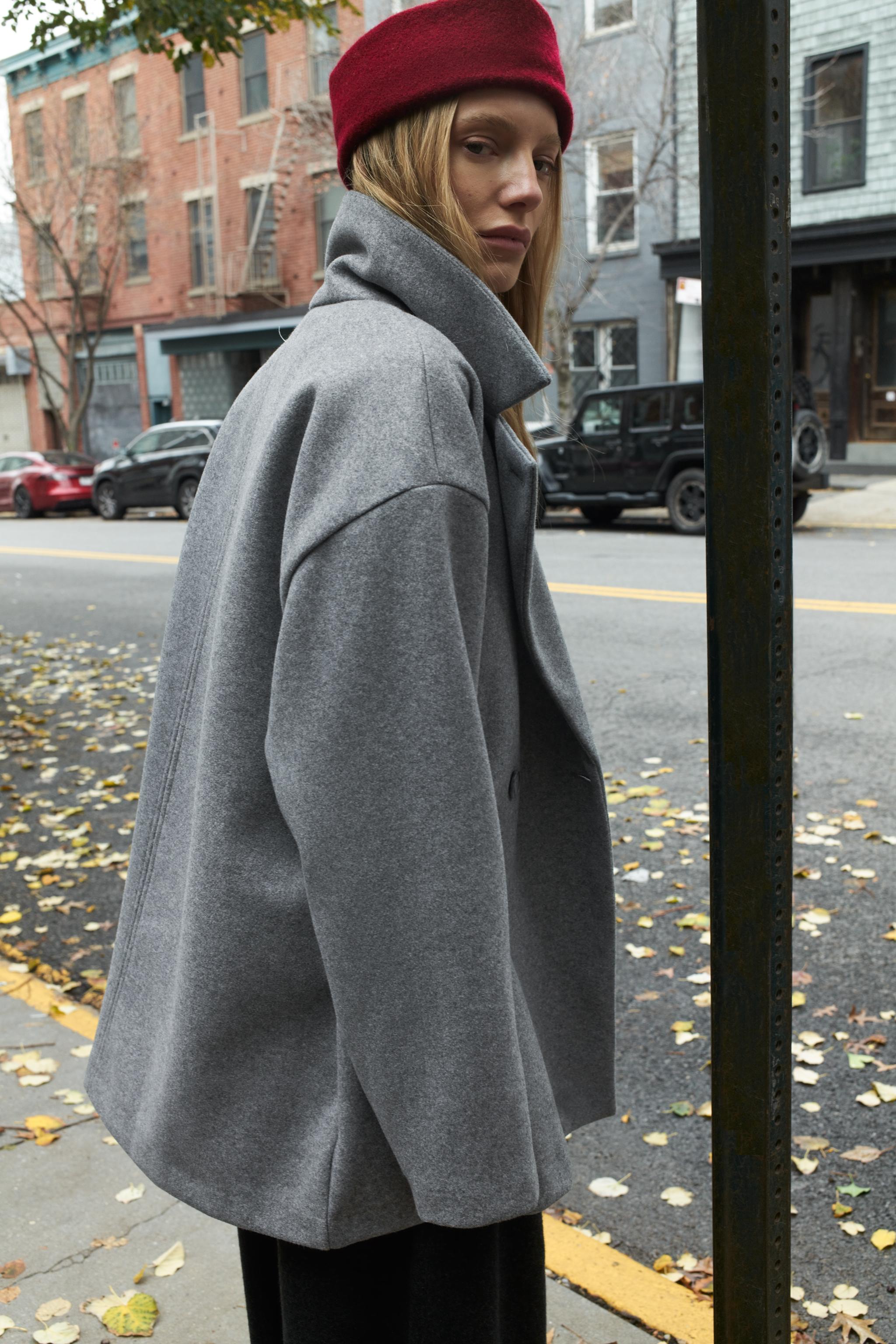 SOFT DOUBLE-BREASTED COAT